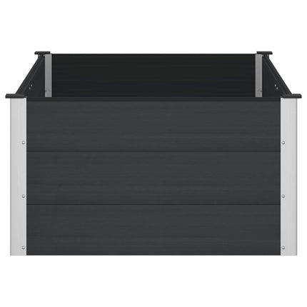 Højbed Sort 150 x 100 x 54 cm