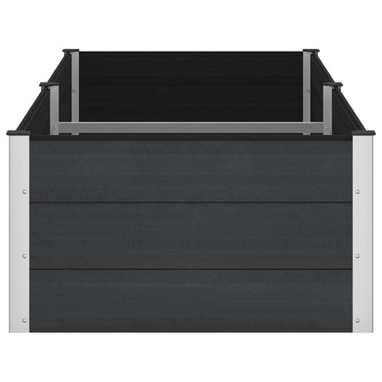 Højbed Sort 250 x 100 x 54 cm