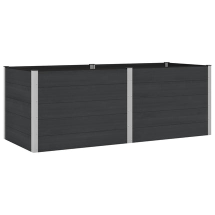 Højbed Sort 250 x 100 x 91 cm