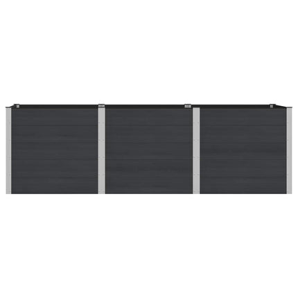 Højbed Sort 300 x 100 x 91 cm
