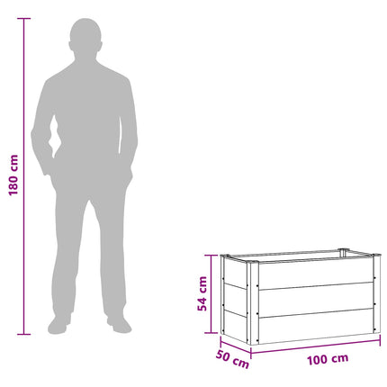 Højbed Brun 100 x 50 x 54 cm