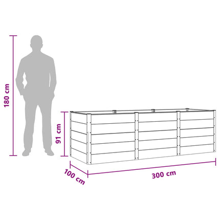 Højbed Brun 300 x 100 x 91 cm