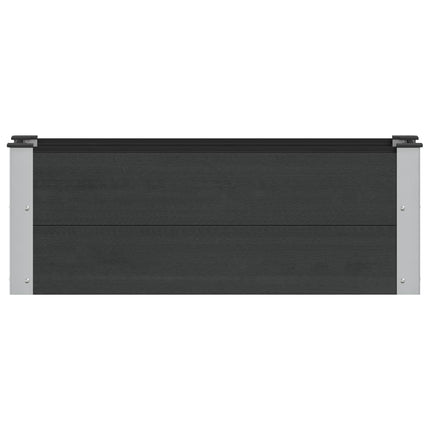 Højbed Sort 100 x 30 x 36 cm