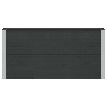 Højbed Sort 150 x 30 x 72 cm