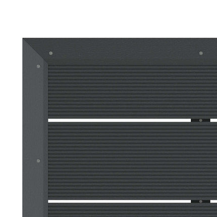Bruser Baseplade Sort 101 x 63 x 5,5 cm WPC