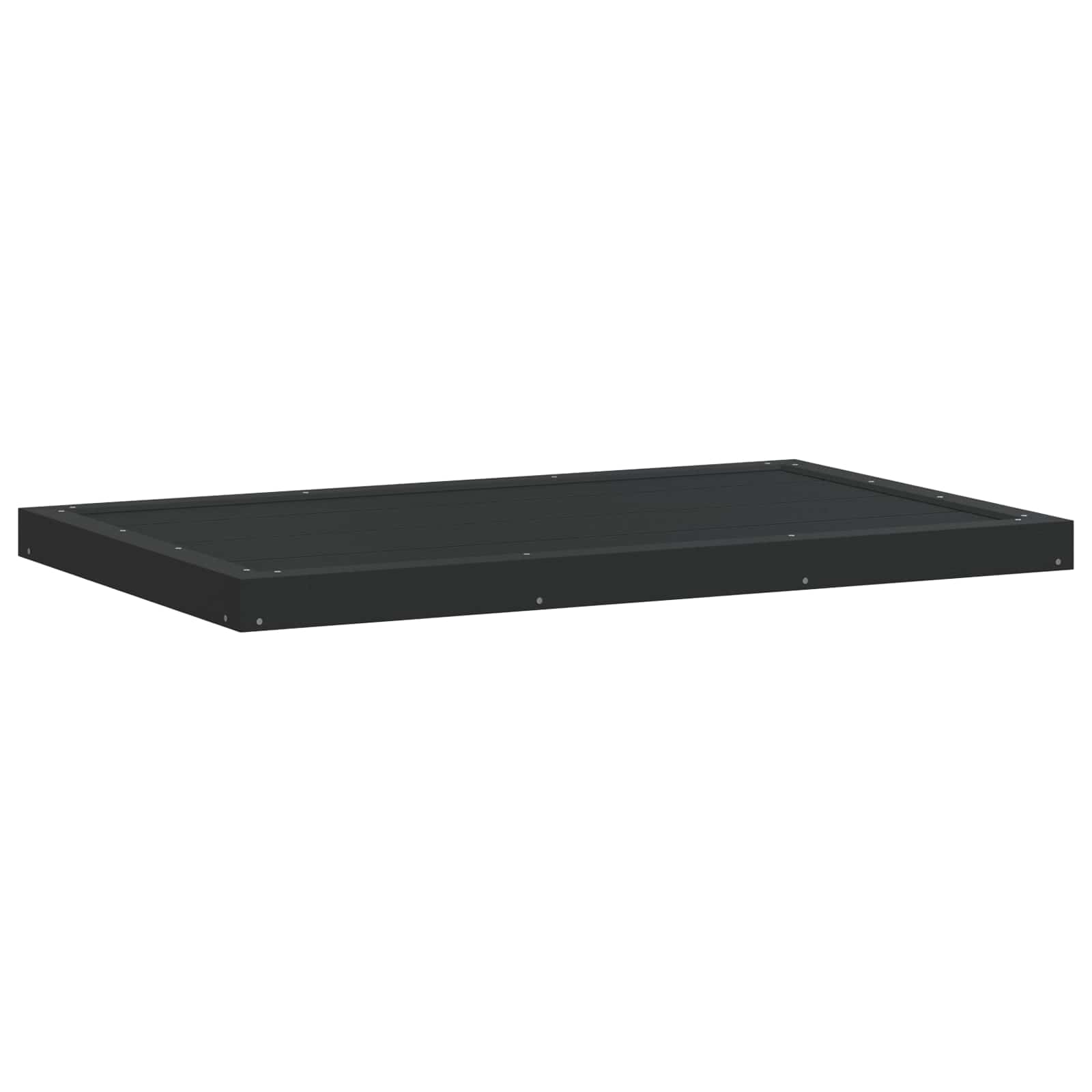 Bruser Baseplade Sort 101 x 63 x 5,5 cm WPC