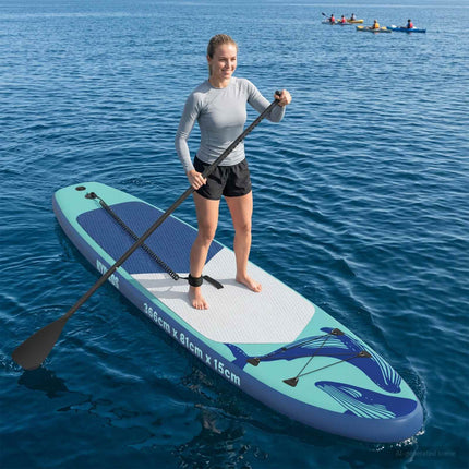 Oppusteligt Stand Up Paddle Board HYDROS 366 x 81 x 15 cm til