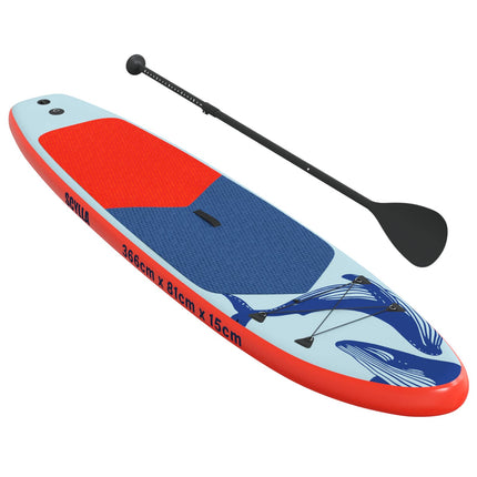 Oppustelig Stand Up Paddle Board SCYLLA 366 x 81 x 15 cm Blå