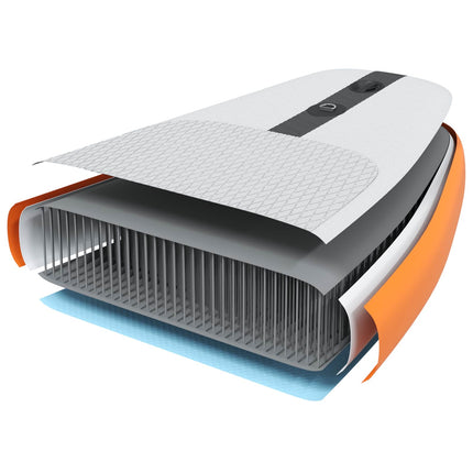 SUP board med sæde 2-i-1 TRITON 335 x 76 x 15 cm Blå til