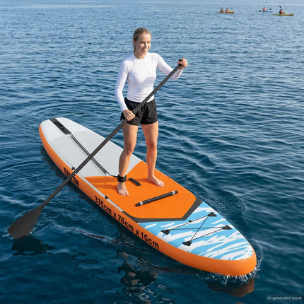 SUP board med sæde 2-i-1 TRITON 335 x 76 x 15 cm Blå til