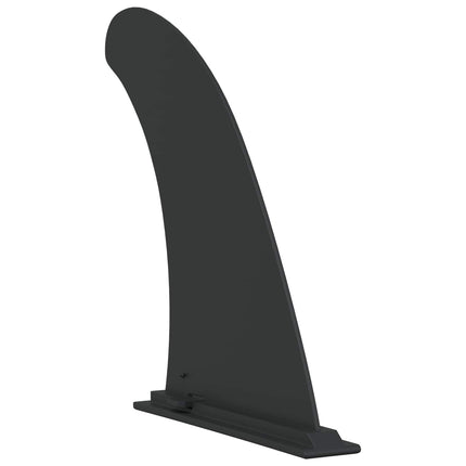 SUP fin 3,5 x 18 x 21,5 cm Nylon Sort