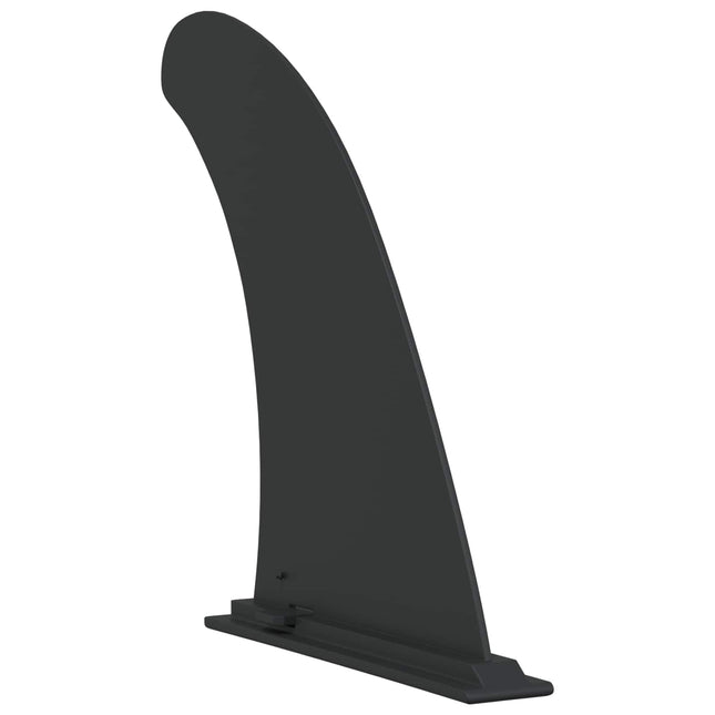 SUP fin 3,5 x 18 x 21,5 cm Nylon Sort