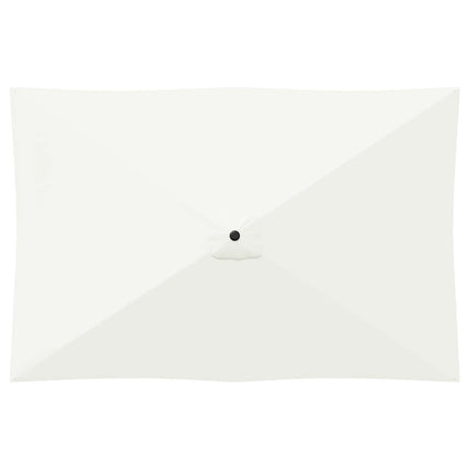 Havesol 200 x 300 cm Polyester Rektangulær Cremefarvet