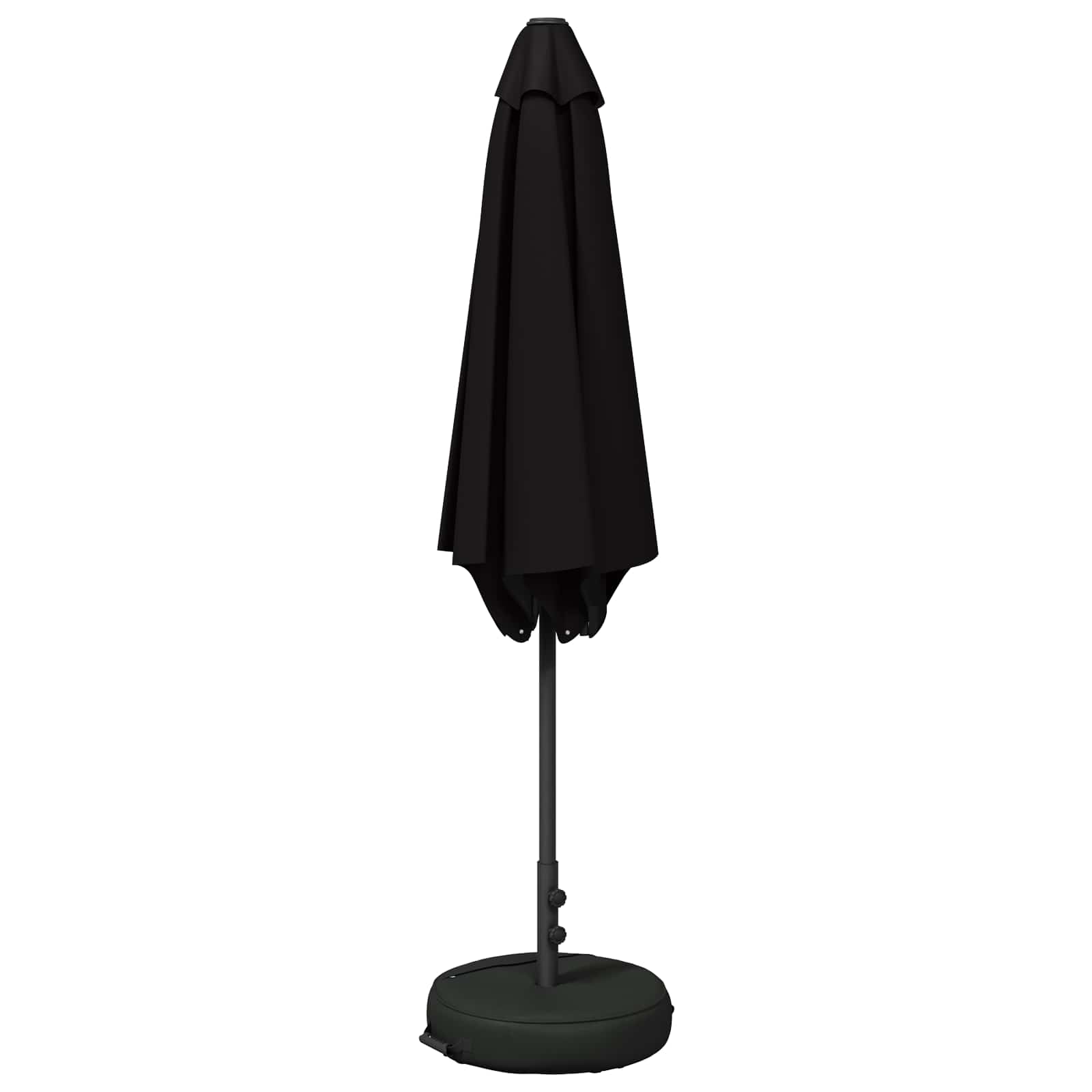 Havesol 270 x 270 cm Polyester Rektangulær Sort