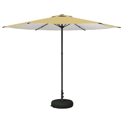 Haveparasol med base 300 x 300 cm Polyester Rektangulær