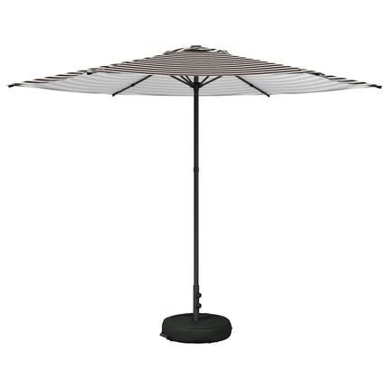 Haveparasol med base 300 x 300 cm Polyester Rektangulær