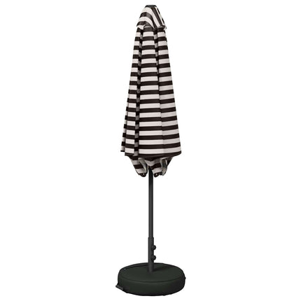 Haveparasol med base 300 x 300 cm Polyester Rektangulær