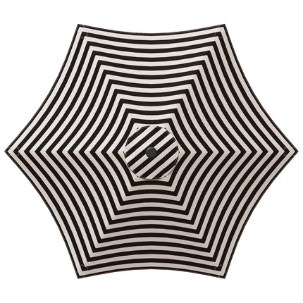 Haveparasol med base 300 x 300 cm Polyester Rektangulær