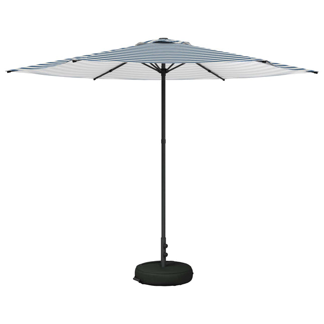 Haveparasol med base 300 x 300 cm Polyester Rektangulær