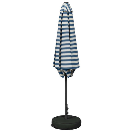 Haveparasol med base 300 x 300 cm Polyester Rektangulær