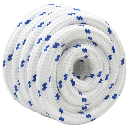 Bådsnor 3 mm 10 m Hvid og blå PP
