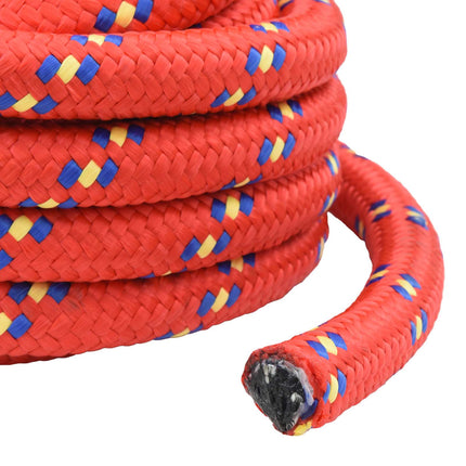 Bådsnor 5 mm 5 m Rød
