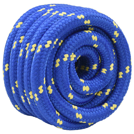Bådsnor 4 mm 10 m Blå