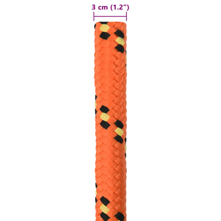 Bådsnor 3 mm 10 m Orange