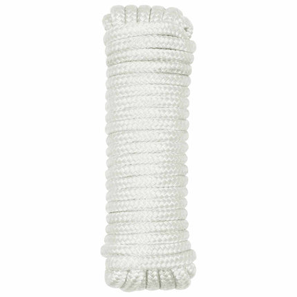 Bådsnor 12 mm 9 m Hvid Polyester