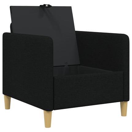 Sofa med opbevaring Sort 72 x 78 x 87 cm Polyester