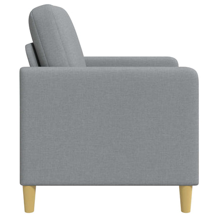 Sofa med opbevaring Lysegrå 122 x 78 x 87 cm Polyester