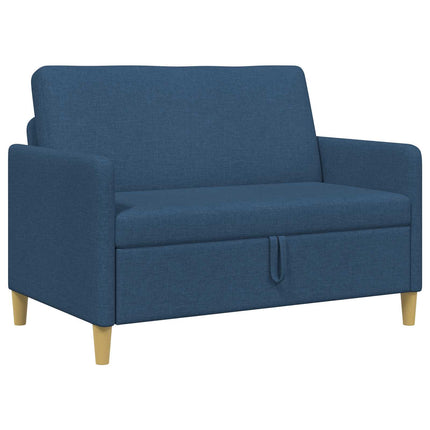 Sofa med opbevaring Blå 122 x 78 x 87 cm Polyester