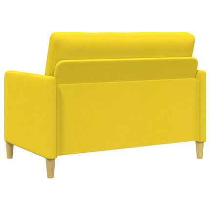 Sofa med opbevaring Lys Gul 122 x 78 x 87 cm Polyester