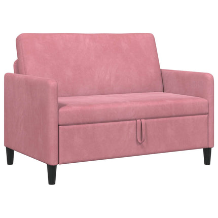 Sofa med opbevaring Lyserød 122 x 78 x 87 cm Polyester
