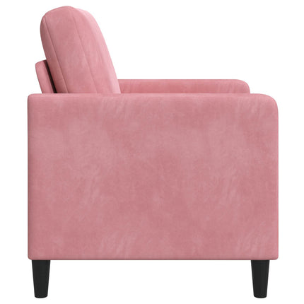 Sofa med opbevaring Lyserød 122 x 78 x 87 cm Polyester
