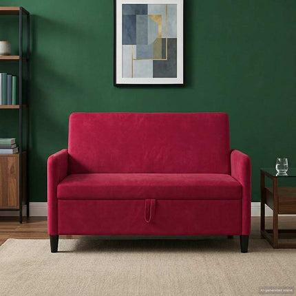 Sofa med opbevaring Vinrød 122 x 78 x 87 cm Polyester