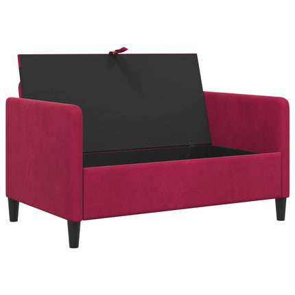 Sofa med opbevaring Vinrød 122 x 78 x 87 cm Polyester