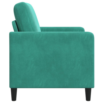 Sofa med opbevaring Turkis 122 x 78 x 87 cm Polyester