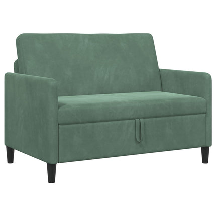 Sofa med opbevaring Havgrøn 122 x 78 x 87 cm Polyester