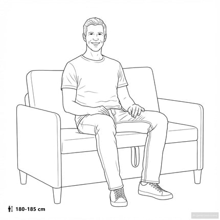 Sofa med opbevaring Havgrøn 122 x 78 x 87 cm Polyester