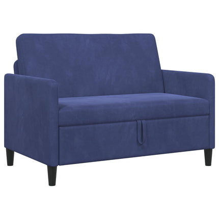 Sofa med opbevaring Politi blå 122 x 78 x 87 cm Polyester