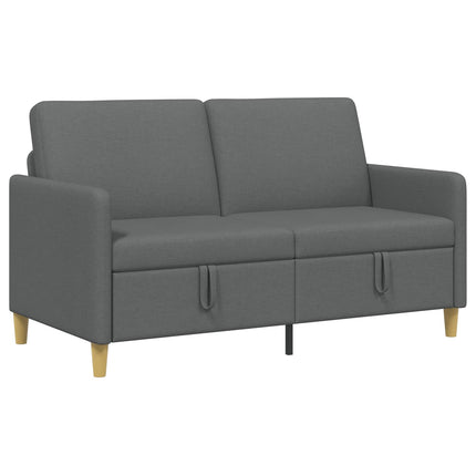 Sofa med opbevaring Mørkegrå 152 x 78 x 87 cm Polyester