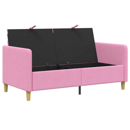 Sofa med opbevaring Lyserød 152 x 78 x 87 cm Polyester