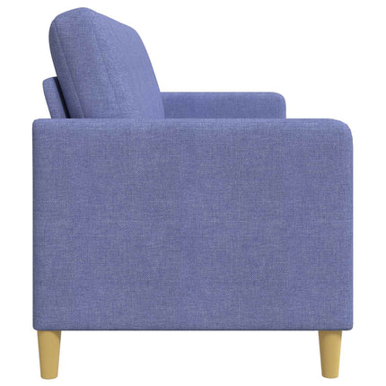 Sofa med opbevaring Jeans blå 152 x 78 x 87 cm Polyester