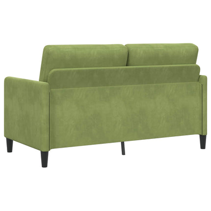 Sofa med opbevaring Lys grøn 152 x 78 x 87 cm Polyester