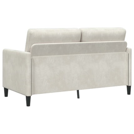Sofa med opbevaring Cremefarvet 152 x 78 x 87 cm Polyester