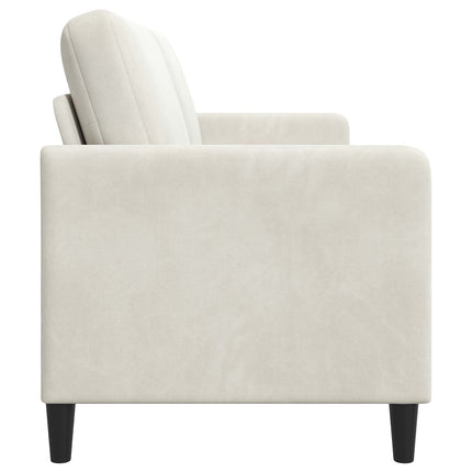 Sofa med opbevaring Cremefarvet 152 x 78 x 87 cm Polyester