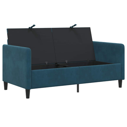 Sofa med opbevaring Blå 152 x 78 x 87 cm Polyester