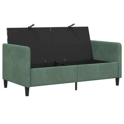 Sofa med opbevaring Havgrøn 152 x 78 x 87 cm Polyester