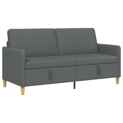 Sofa med opbevaring Mørkegrå 172 x 78 x 87 cm Polyester